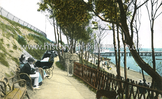 West Terraces, Clacton-on-Sea, Essex. c.1918